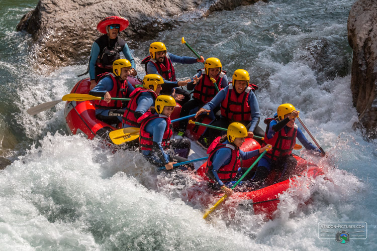 photo raft rafting verdon